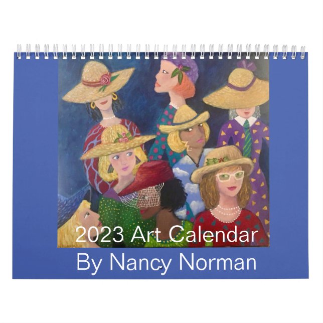 2023 Art Calendar av Nancy Norman Kalender (Omslag)