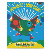 2023 Barns Bok-vecka poster