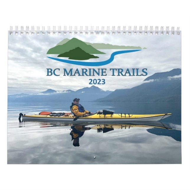 2023 BC Marine Trails Calendar Kalender (Omslag)
