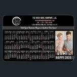 2023 Calendar Anpassningsbar Business Logotyp Namn Magnet<br><div class="desc">De här flexibla kalendermagneterna för 2023 som tittar i professionellen är perfekt för ditt företags kontorsvarumärke och marknadsföring. De har feta siffror i vitt och rött på svart. Framför allt bör du ge ditt företag en slogan och en slogan med företagets logotyp, namn, webbplats, mobil, adress. Lägg till ett lodrät-foto...</div>