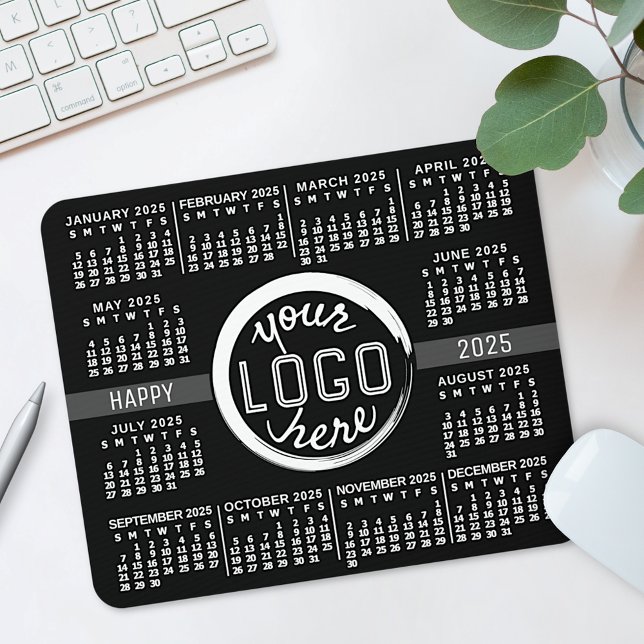 2023 Calendar Anpassningsbar Business Logotyp Text Musmatta (Skapare uppladdad)