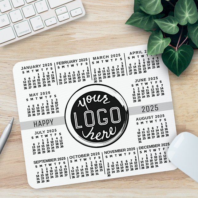 2023 Calendar Anpassningsbar Business Logotyp Text Musmatta (Skapare uppladdad)