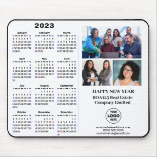 2023 Calendar Business Photo Company Logotyp Anpas Musmatta