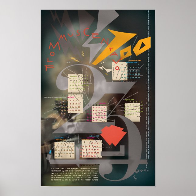 2023 CALENDAR FLOMMus CENTAVo Poster (Framsidan)