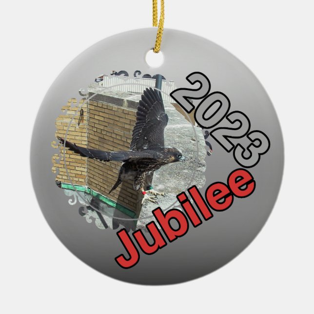 2023 Ceramic Circle Ornament Jubilee (Framsidan)