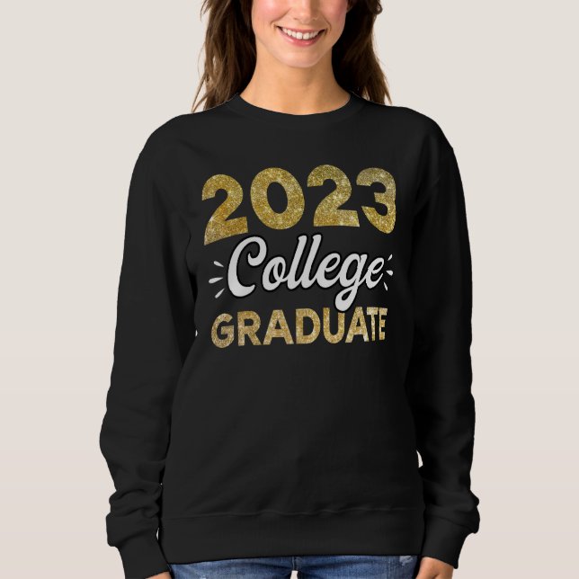 2023 College Student Studenten Grad Studenter Sen T Shirt (Framsida)