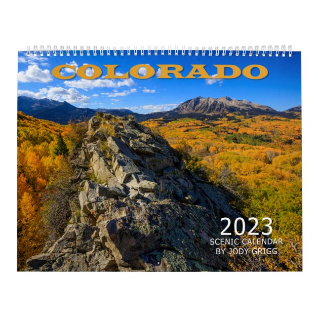 2023 Colorado Scenia Calendar Kalender (Omslag)