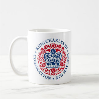 2023 Coronation Mugg (Red and Blue)