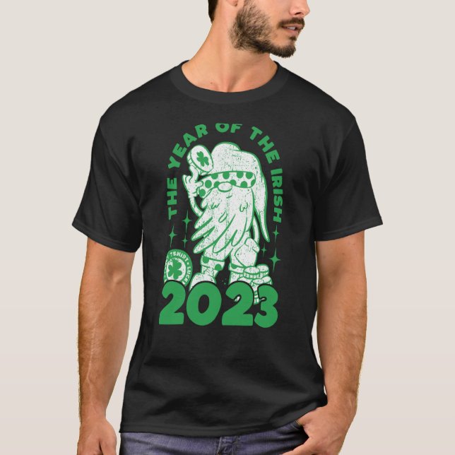 2023 Det irländska St patrick's day år 1 T Shirt (Framsida)