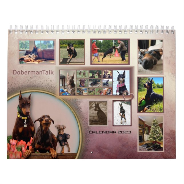 2023 DobermanTalk Calendar Kalender (Omslag)
