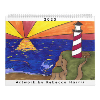 2023 En konstverkskalender Kalender