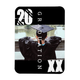 2023 Examens Typografi Fet Foto Magnet