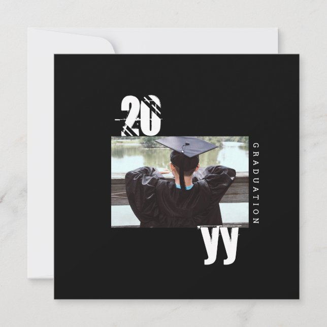 2023 Examens Typografi Fet Foto Minimal (Framsida)