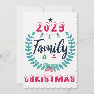 "2023 FAMILY CHRISTMAS" INBJUDNINGAR