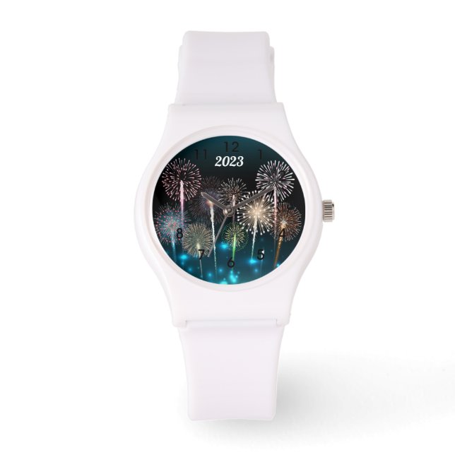 2023 Fireworks Gott nytt år Watch Armbandsur (Framsida)