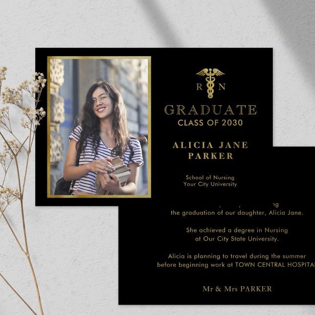 2023 Foto på eleganten studenten guld (Skapare uppladdad)