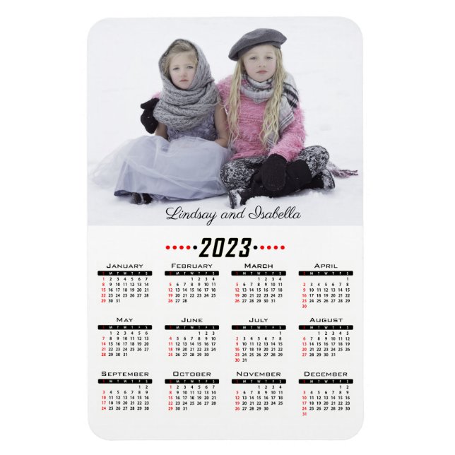 2023 Fotokalender Magnet (Vertikal)