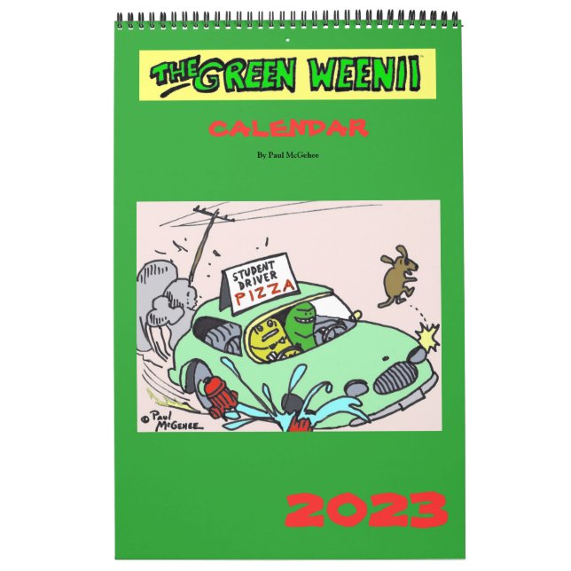 2023 Green Weenii Calendar Kalender (Omslag)