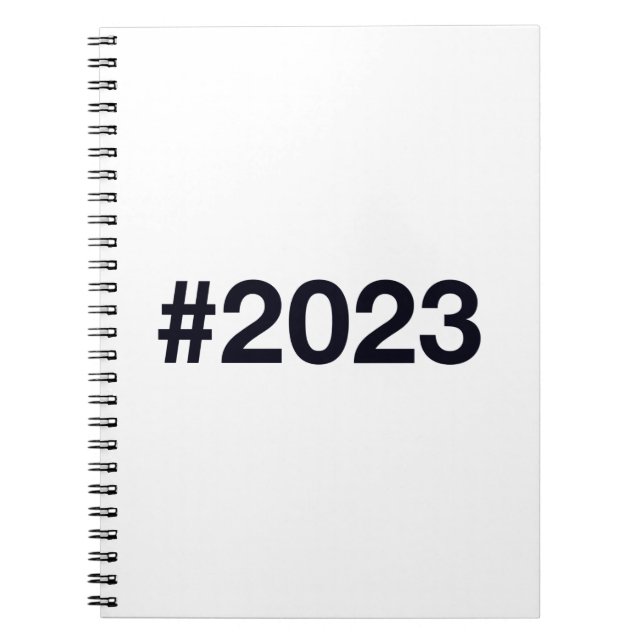 2023 Hashtag Anteckningsbok (Framsidan)