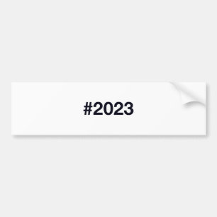 2023 Hashtag Bildekal
