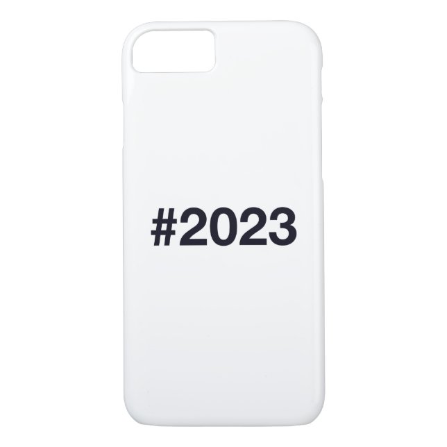 2023 Hashtag Case-Mate iPhone Skal (Baksida)