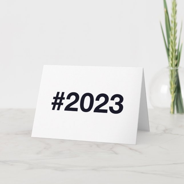 2023 Hashtag Kort (Framsida)