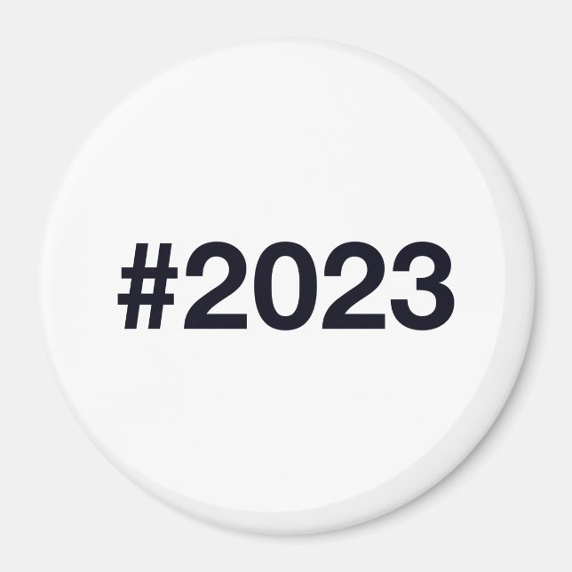 2023 Hashtag Magnet (Framsidan)