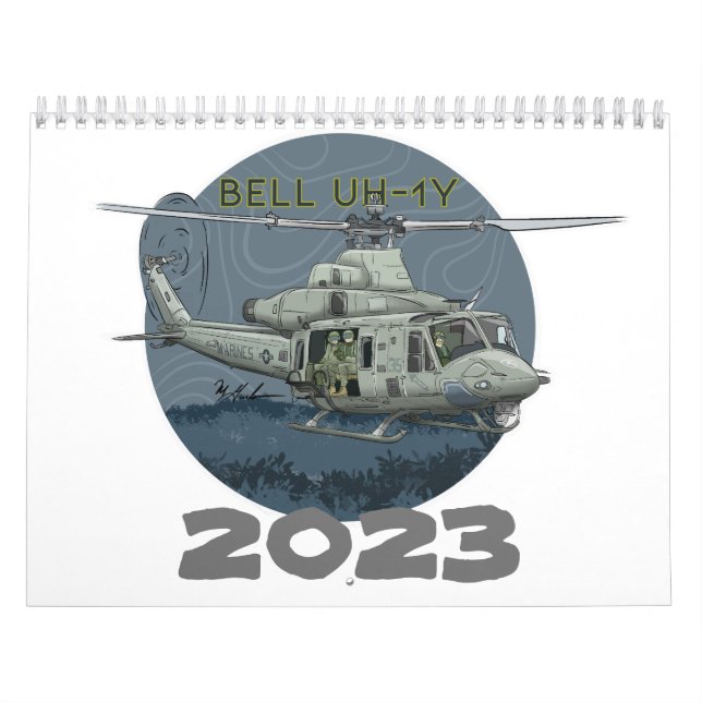 2023 Helikopterkalender Kalender (Omslag)