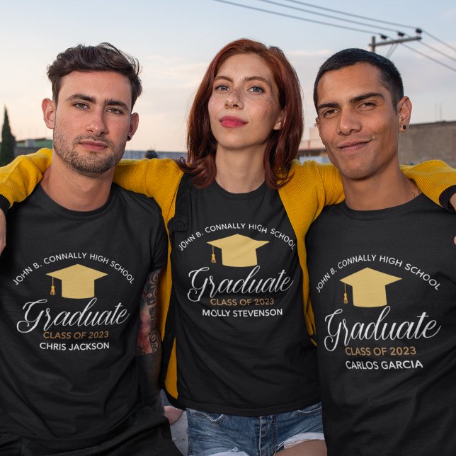 2023 High School Class 2Personlig 2023 Studenten T Shirt (Skapare uppladdad)