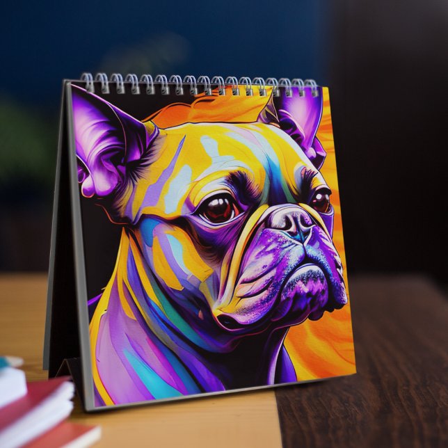 2023 Hund Calendar - Cute Cosmic Doggo & Puppy Art Kalender (Skapare uppladdad)