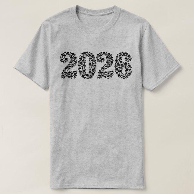 2023 i Döskallar T-Shirt (Design framsida)