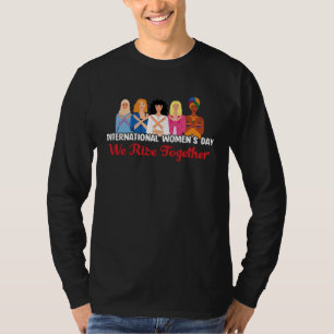 2023 Internationella kvinnodagen Kvinnor Män T Shirt