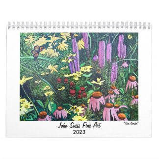 2023 John Suess Fine Art Wall Calendar Kalender