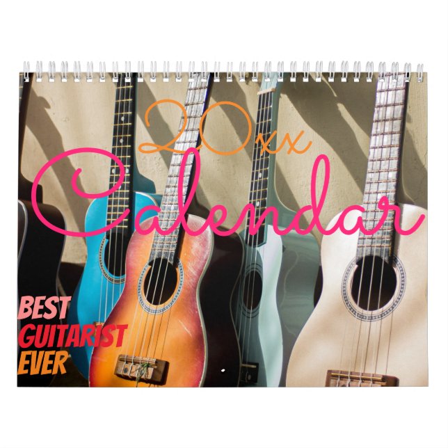 2023 Kalender för guitarist (Omslag)
