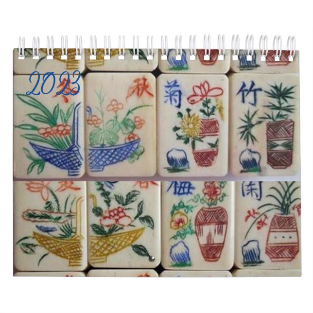 2023 Kalender Mahjong (Omslag)