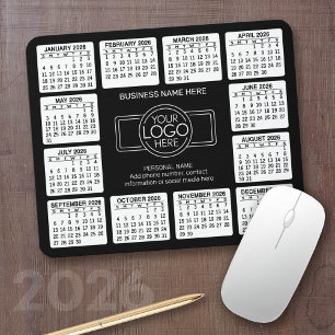 2023 Kalender med logotyp, kontaktinformation svar Musmatta