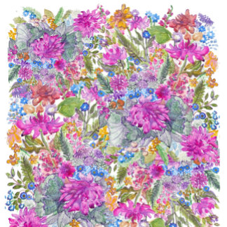 2023 Kalender över vattenfärgen Blommigt