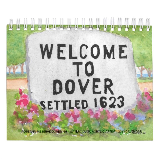 2023 KALENDER - ROSEANN MESERVE ARTIST (Omslag)