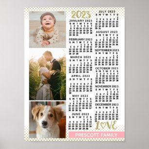 2023 Kalender (Se Beskrivning för senaste version) Poster
