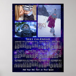 2023 Kalender (Se Beskrivning för senaste version) Poster