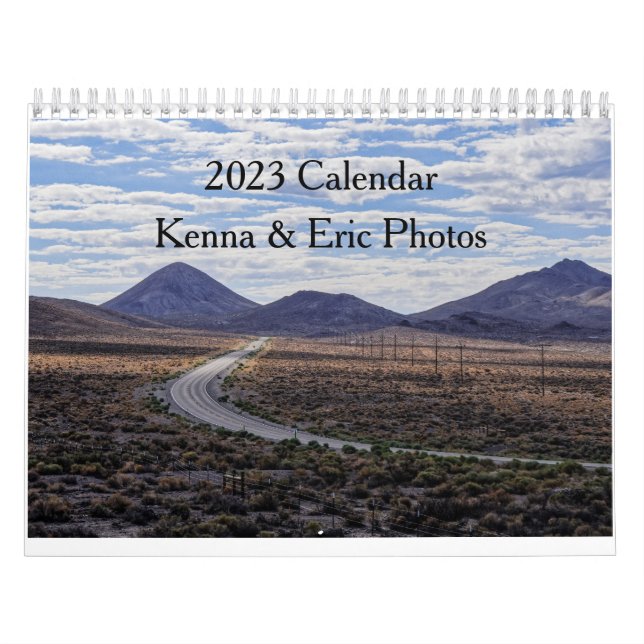 2023 Kalenderbilder från Kenna och Eric Kalender (Omslag)