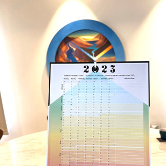 2023 Kalendern - Mån Planner Poster