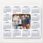2023 Kalenderns Anpassningsbar Foto Modern minimal Musmatta<br><div class="desc">2023 Calendar Anpassningsbar 4 Photo Modern Minimalist Mouse Pad.</div>