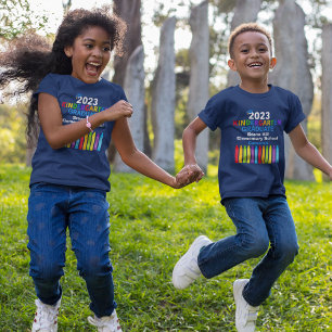 2023 Kindergarten Student Personlig Cute Kids T Shirt