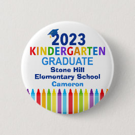 2023 Kindergarten Studenten Anpassningsbar Cute Na Knapp