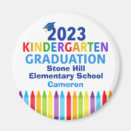 2023 Kindergarten Studenten Cute Anpassningsbar Sc Magnet