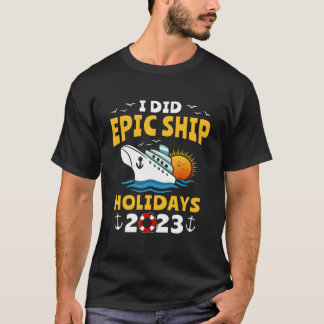 2023 Kryssningsresa Oceanfartyg Kryssning T Shirt