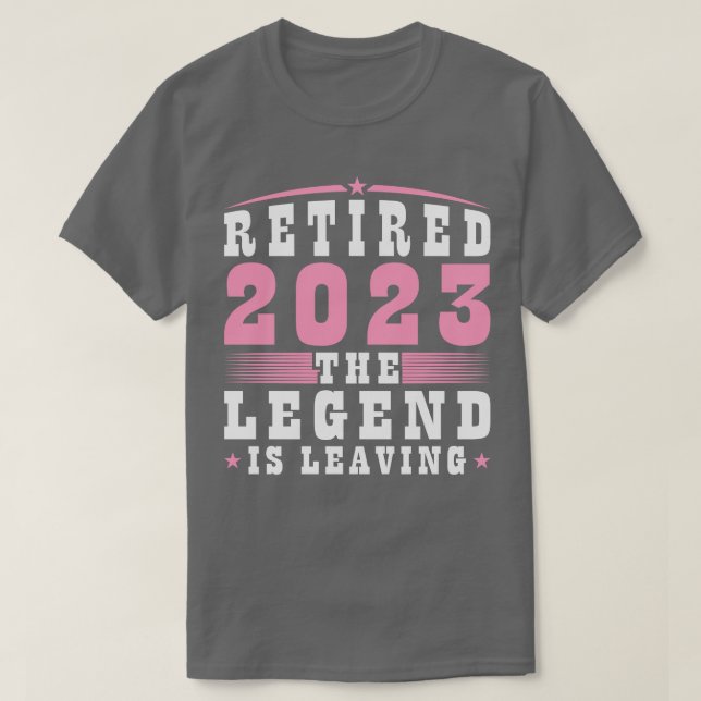 2023 Lämnar hon Pension T Shirt (Design framsida)