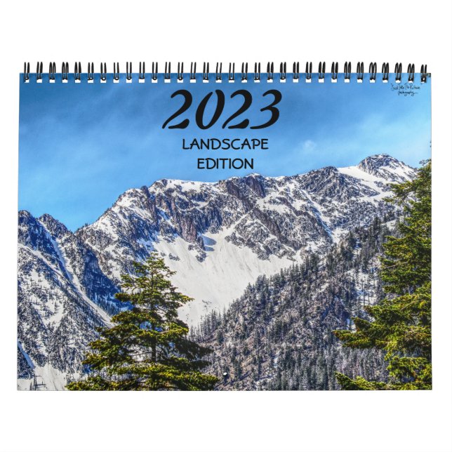 2023 liggande kalender (Omslag)