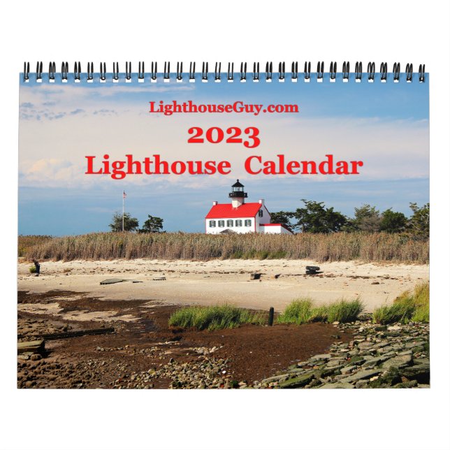 2023 LighthouseGuy.com Lighthouse Calendar Kalender (Omslag)